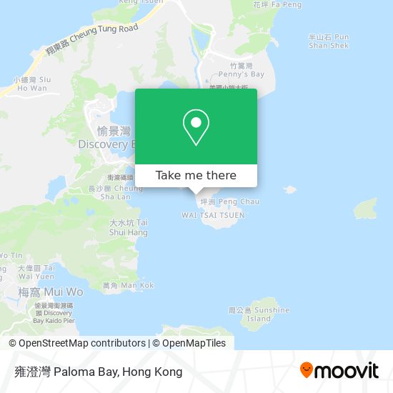 雍澄灣 Paloma Bay map