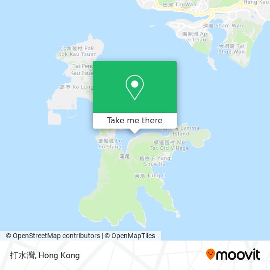 打水灣 map