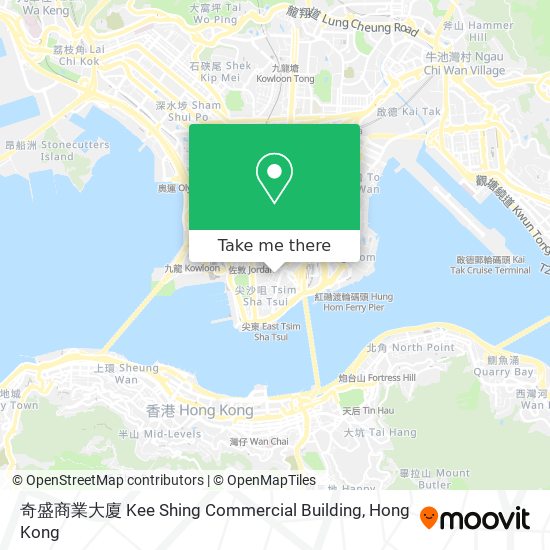 奇盛商業大廈 Kee Shing Commercial Building map