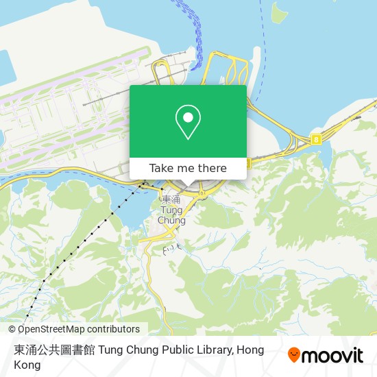 東涌公共圖書館 Tung Chung Public Library map
