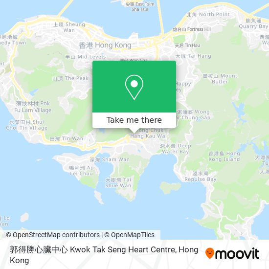 郭得勝心臟中心 Kwok Tak Seng Heart Centre map