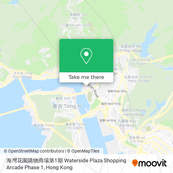 海灣花園購物商場第1期 Waterside Plaza Shopping Arcade Phase 1地圖