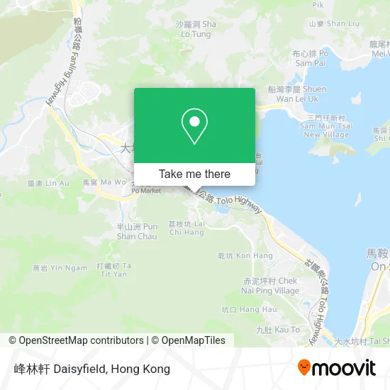 峰林軒 Daisyfield map