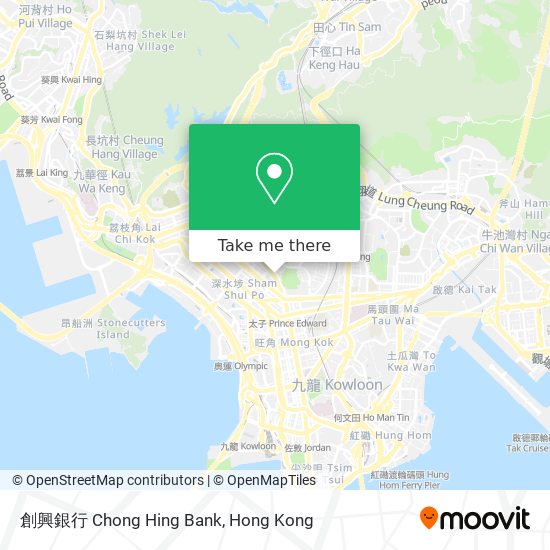 創興銀行 Chong Hing Bank map