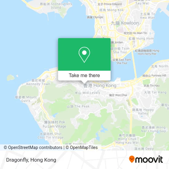 Dragonfly map