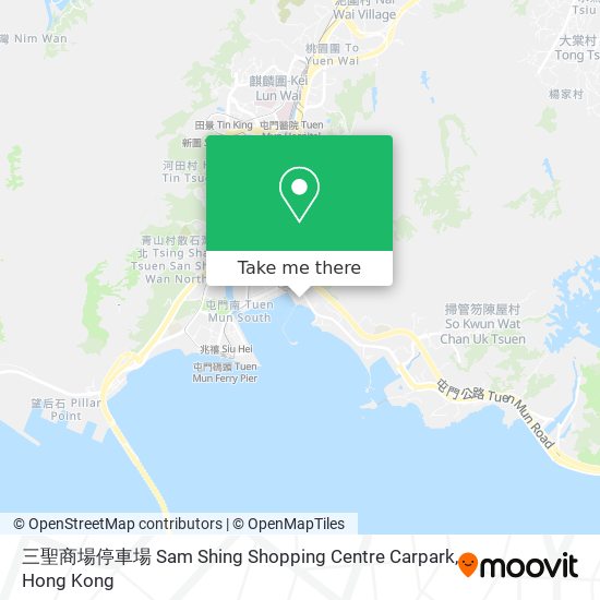 三聖商場停車場 Sam Shing Shopping Centre Carpark map