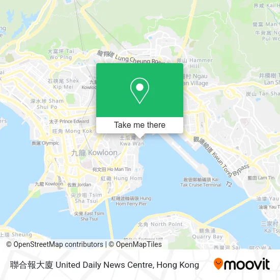 聯合報大廈 United Daily News Centre map