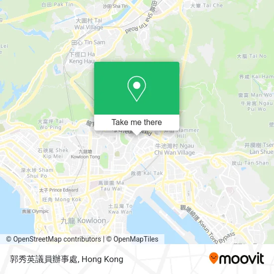 郭秀英議員辦事處地圖