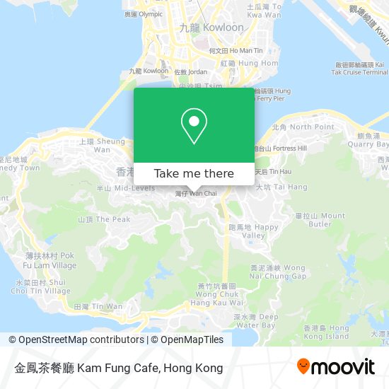 金鳳茶餐廳 Kam Fung Cafe map