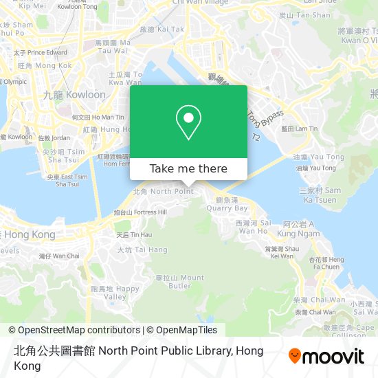 北角公共圖書館 North Point Public Library map