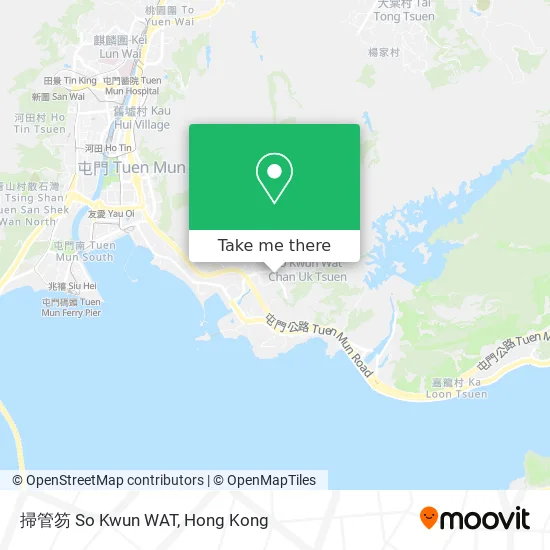 掃管笏 So Kwun WAT map
