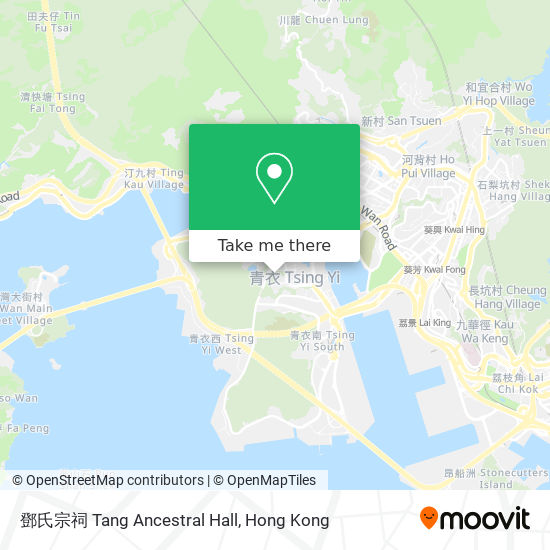 鄧氏宗祠 Tang Ancestral Hall map
