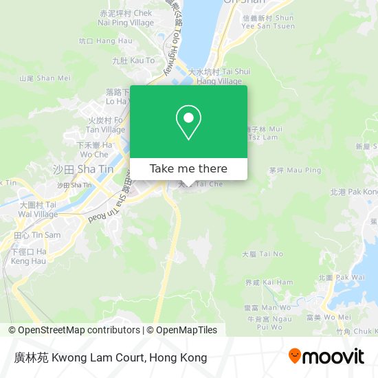 廣林苑 Kwong Lam Court map