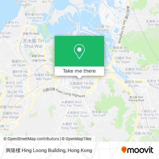 興隆樓 Hing Loong Building map
