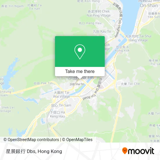 星展銀行 Dbs map