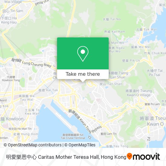 明愛樂恩中心 Caritas Mother Teresa Hall map