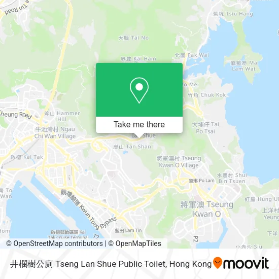井欄樹公廁 Tseng Lan Shue Public Toilet地圖