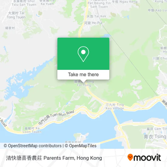 清快塘喜香農莊 Parents Farm map