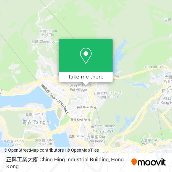 正興工業大廈 Ching Hing Industrial Building地圖