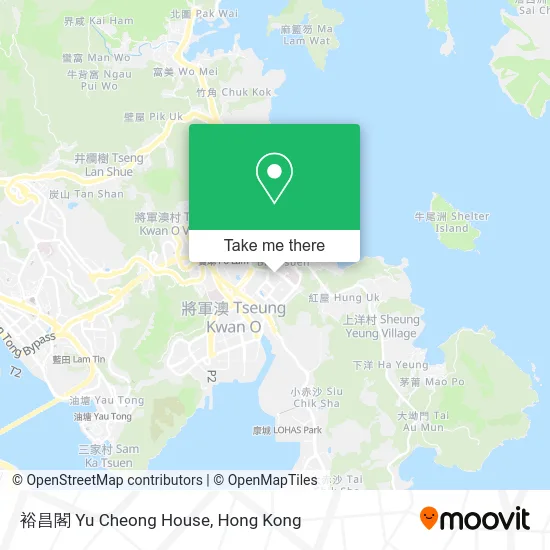 裕昌閣 Yu Cheong House map