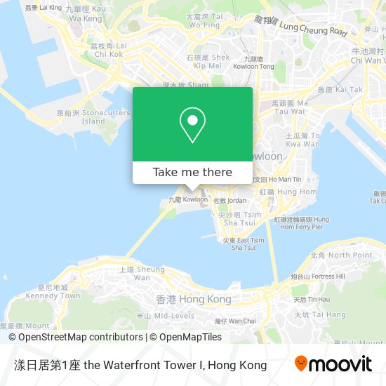漾日居第1座 the Waterfront Tower I map
