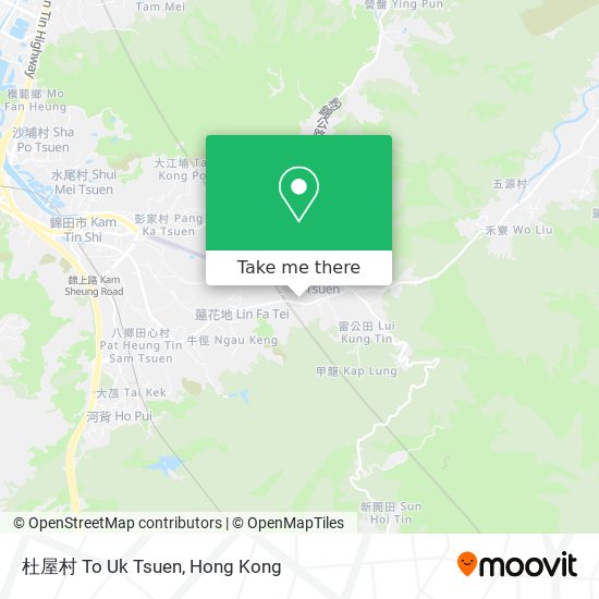 杜屋村 To Uk Tsuen地圖
