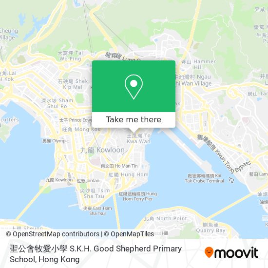 聖公會牧愛小學 S.K.H. Good Shepherd Primary School map
