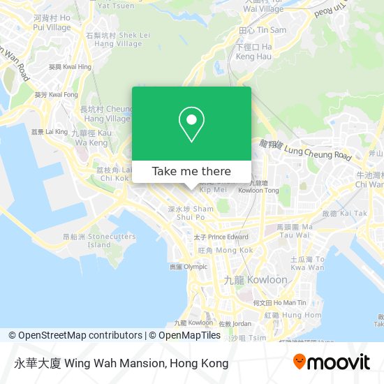 永華大廈 Wing Wah Mansion map