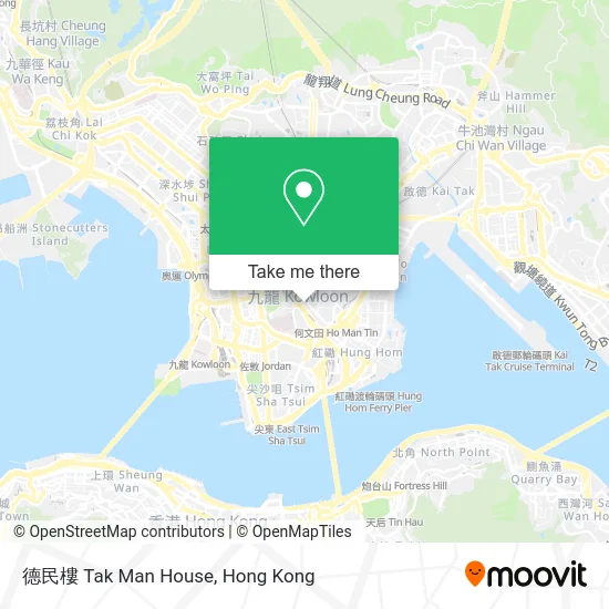 德民樓 Tak Man House map