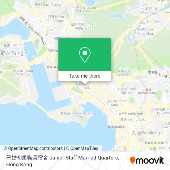 已婚初級職員宿舍 Junior Staff Married Quarters map