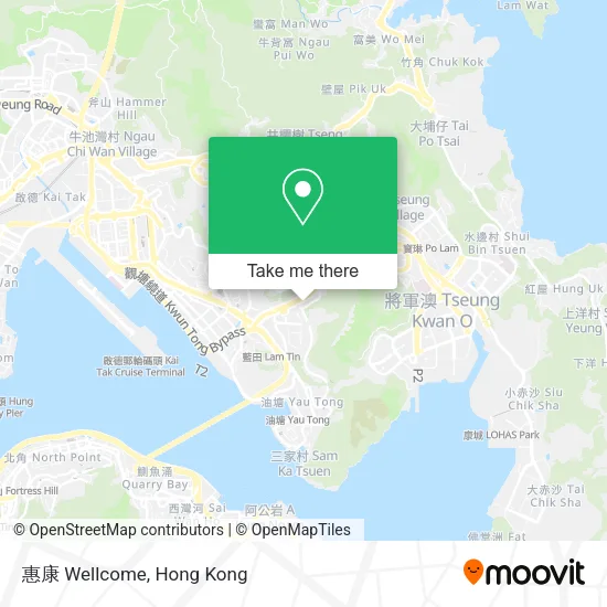 惠康 Wellcome map