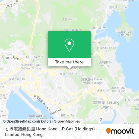 香港液體氣集團 Hong Kong L.P. Gas (Holdings) Limited map