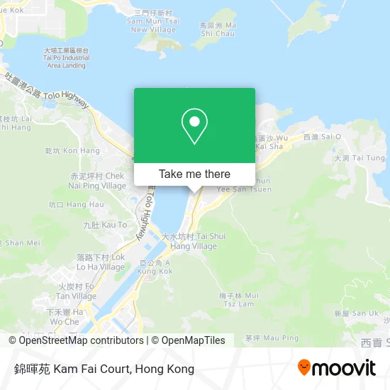 錦暉苑 Kam Fai Court map