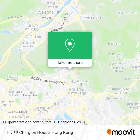 正安樓 Ching on House地圖