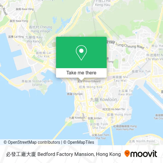 必發工廠大廈 Bedford Factory Mansion map