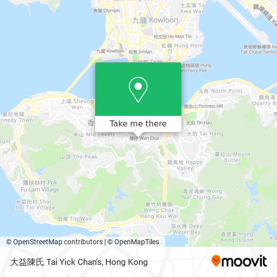 大益陳氏 Tai Yick Chan's map