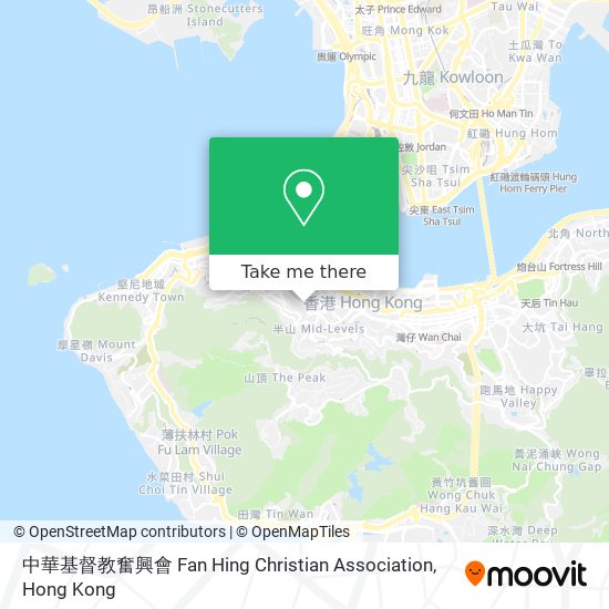 中華基督教奮興會 Fan Hing Christian Association地圖