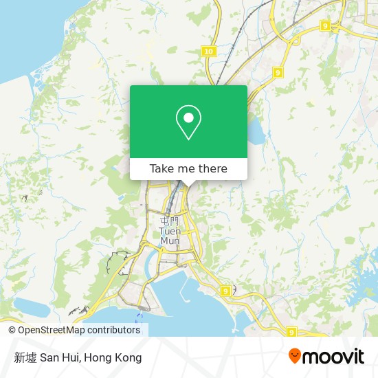 新墟 San Hui map