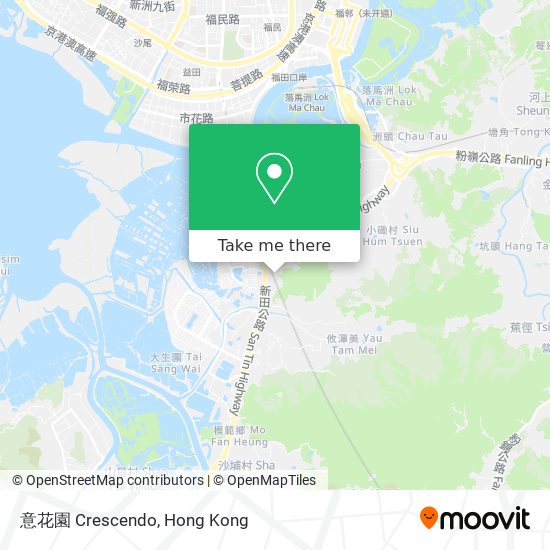 意花園 Crescendo map