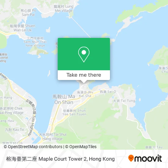 榕海臺第二座 Maple Court Tower 2地圖