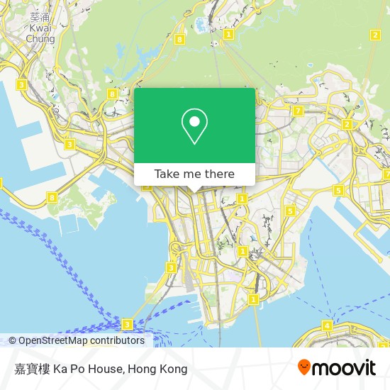 嘉寶樓 Ka Po House map