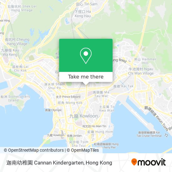 迦南幼稚園 Cannan Kindergarten map