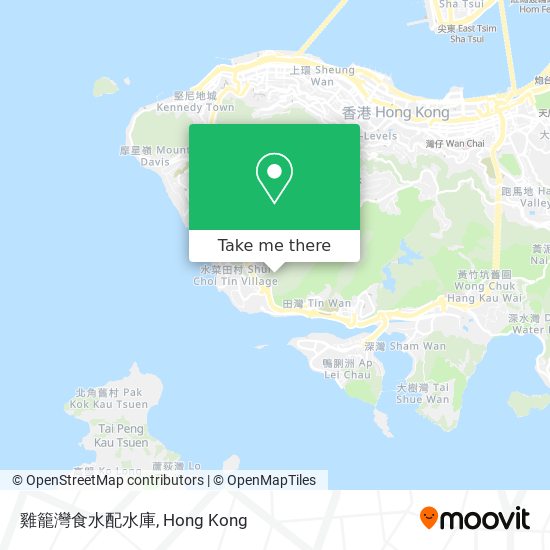 雞籠灣食水配水庫 map