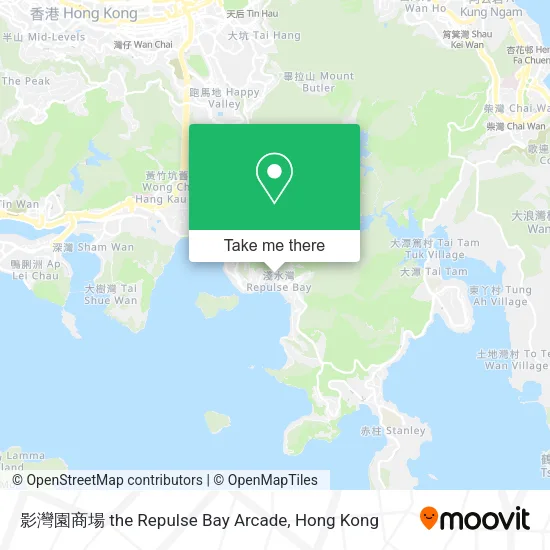 影灣園商場 the Repulse Bay Arcade地圖
