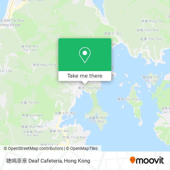 聰鳴茶座 Deaf Cafeteria map
