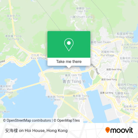 安海樓 on Hoi House map