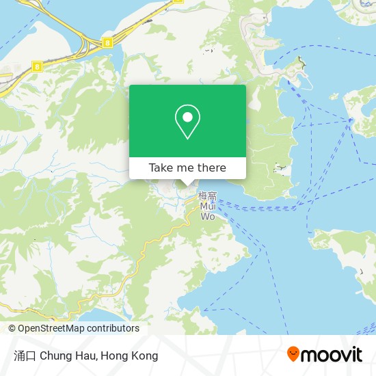 涌口 Chung Hau map