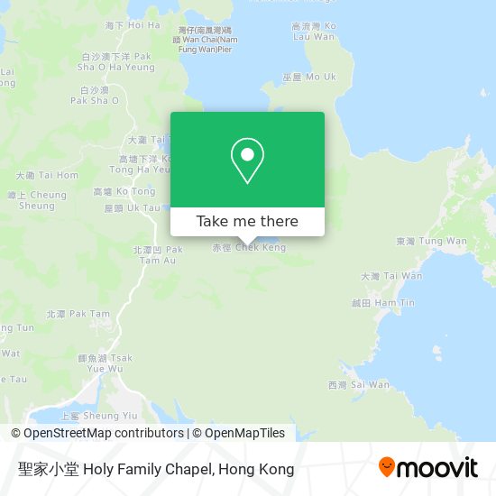 聖家小堂 Holy Family Chapel map