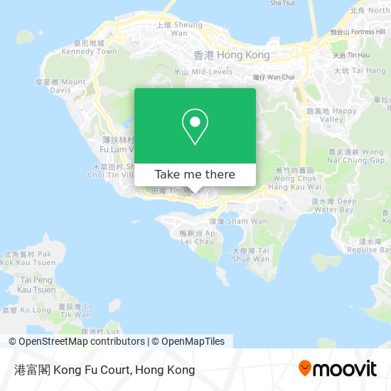 港富閣 Kong Fu Court map