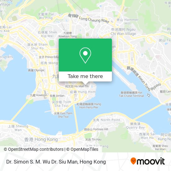 Dr. Simon S. M. Wu Dr. Siu Man map
